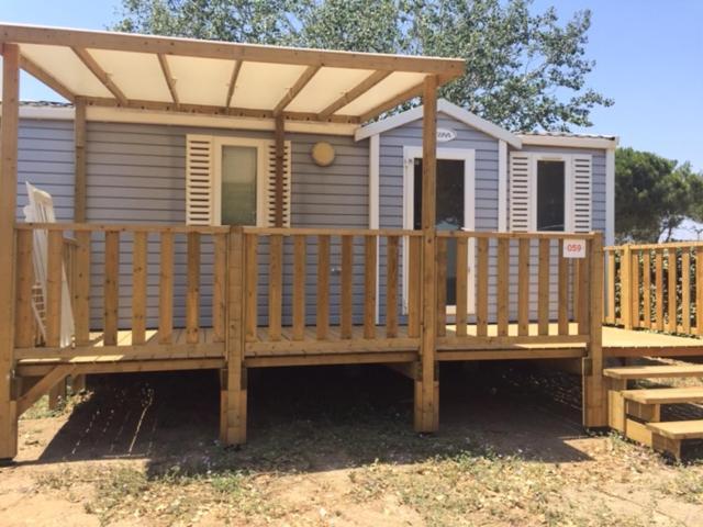 Céline Mobil home Port-la-Nouvelle Exterior foto